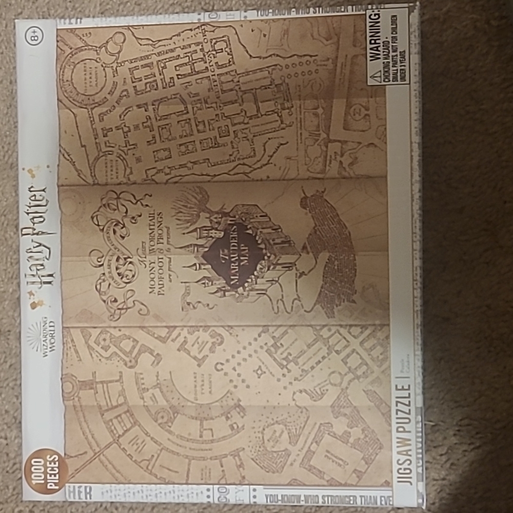 Harry Potter Marauder's Map Jigsaw Puzzle (1,000 pieces)